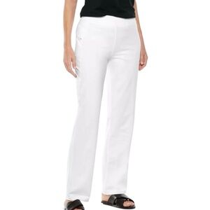 Coolibar Lumaleo Beach UPF 50+ Sun Protection Pants In White Size 3X NWT